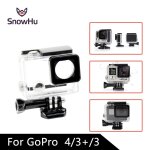 Snowhu pour accessoires gopro 30 m bo�tier �tanche support pour go pro hero 4 3 + cam�ra d'action gp248 ...