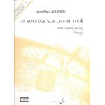Du solf�ge sur la f. m440. 4 chant / audition / analyse