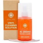 Solution nettoyage vinyle par kit nettoyant vinyle avec 200ml solution de antistatique et chiffon microfibrene ...