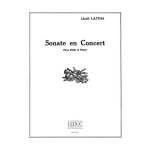 Laszlo lajtha : sonate en concert op64 - recueil fl�te traversi�re et piano 9790046227622 al22762