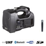 Sono portable be 1400 uhf + usb + 1 micro main uhf + bluetooth Sono portable be 1400 uhf + usb + 1 micro main uhf + bluetooth