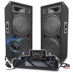 Sonorisation dj bm sonic amplificateur 4000w, paire d'enceintes passives lsc215 4000w, table de mixage, ... Sonorisation dj bm sonic amplificateur 4000w, paire d'enceintes passives lsc215 4000w, table de mixage, ...