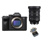 Sony a7 iv 33 mpix + objectif sigma 24 - 70 mm f 2. 8 dg dn ii art sony e - noir