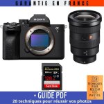 Sony a7 iv + fe 16 - 35mm f / 2. 8 gm + 1 sandisk 128gb extreme pro uhs - ii sdxc 300 mb / s + guide ...