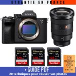 Sony a7 iv + fe 16 - 35mm f / 2. 8 gm + 3 sandisk 128gb extreme pro uhs - ii sdxc 300 mb / s + guide ...