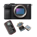 Sony a7cr 61 mpix (noir) + batterie kingma (sony np - fz100) + chargeur de batterie kingma
