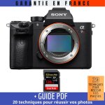 Sony a7r iva nu + 1 sandisk 128gb extreme pro uhs - ii sdxc 300 mb / s + guide pdf  20 techniques pour ...