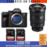 Sony a7s iii + fe 16 - 35mm f2. 8 gm + 2 sandisk 64gb extreme pro uhs - ii sdxc 300 mb / s + guide pdf ...