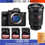 Sony a7s iii + fe 16 - 35mm f2. 8 gm + 3 sandisk 64gb extreme pro uhs - ii sdxc 300 mb / s + guide pdf ...