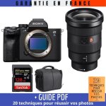 Sony a7s iii + fe 16 - 35mm f2. 8 gm + sandisk 128gb extreme pro uhs - ii sdxc 300 mb / s + sac + guide ...