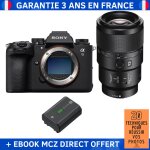 Sony a9 iii + fe 90mm f / 2. 8 macro g oss + 1 sony np - fz100 + ebook '20 techniques pour r�ussir vos ...