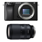 Sony alpha 6100 + objectif tamron 18 - 300 mm f / 3. 5 - 6. 3 di iii - a vc vxd garanti 3 ans