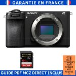 Sony alpha 6700 ( a6700 ) + 1 sandisk 64gb extreme pro uhs - ii sdxc 300 mb / s + guide pdf mcz direct ...