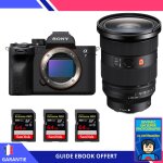 Sony alpha 7 iv + fe 24 - 70mm f / 2. 8 gm ii + 3 sandisk 64gb extreme pro uhs - ii sdxc 300 mb / s + ...