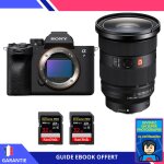 Sony alpha 7 iv + fe 24 - 70mm f / 2. 8 gm ii + 2 sandisk 32gb extreme pro uhs - ii sdxc 300 mb / s + ...