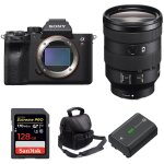 Sony alpha 7r iv + fe 24 - 105 mm f4 g oss + sandisk 128gb extreme pro 170 mb / s + sony np - fz100 + ...