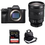 Sony alpha 7r iv + fe 24 - 105 mm f4 g oss + sandisk 64gb extreme pro uhs - i sdxc 170 mb / s + sac garantie ...