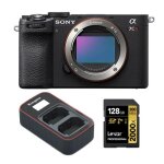 Sony alpha a7cr appareil photo sans miroir (noir) + lexar 128go carte mmoire professionnelle 2000x uhs ...