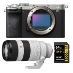 Sony alpha a7cr (argent) appareil photo sans miroir + sony fe 100 - 400mm f4. 5 - 5. 6 gm oss + lexar ... Sony alpha a7cr (argent) appareil photo sans miroir + sony fe 100 - 400mm f4. 5 - 5. 6 gm oss + lexar ...