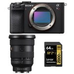 Sony alpha a7cr (noir) appareil photo sans miroir + sony fe 16 - 35mm f2. 8 gm ii + carte mémoire sdxc ... Sony alpha a7cr (noir) appareil photo sans miroir + sony fe 16 - 35mm f2. 8 gm ii + carte mémoire sdxc ...