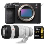 Sony alpha a7cr (noir) appareil photo sans miroir + sony fe 70 - 200mm f2. 8 gm oss ii + lexar 128go ...