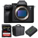Sony alpha a7s iii nu + sandisk 128gb extreme pro uhs - ii sdxc 300 mb / s + sony np - fz100 + sac garantie ...