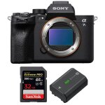 Sony alpha a7s iii nu + sandisk 32gb extreme pro uhs - ii sdxc 300 mb / s + sony np - fz100 garantie ...