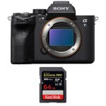 Sony alpha a7s iii nu + sandisk 64gb extreme pro uhs - ii sdxc 300 mb / s garantie 2 ans