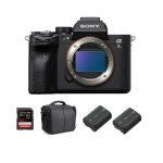 Sony alpha a7s iii nu + sandisk 64gb extreme pro uhs - ii sdxc 300 mb / s + 2 sony np - fz100 + bag