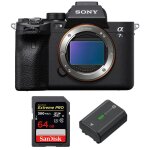 Sony alpha a7s iii nu + sandisk 64gb extreme pro uhs - ii sdxc 300 mb / s + sony np - fz100 garantie ...
