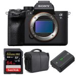 Sony alpha a7s iii nu + sandisk 64gb extreme pro uhs - ii sdxc 300 mb / s + sony np - fz100 + sac garantie ...