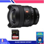 Sony fe 14mm f / 1. 8 gm + 1 sandisk 128gb uhs - ii 300 mb / s + ebook 'devenez un super photographe' ...