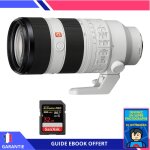 Sony fe 70 - 200mm f2. 8 gm oss ii + 1 sandisk 32gb extreme pro uhs - ii sdxc 300 mb / s + ebook 'devenez ...
