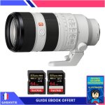 Sony fe 70 - 200mm f2. 8 gm oss ii + 2 sandisk 64gb extreme pro uhs - ii sdxc 300 mb / s + ebook 'devenez ...