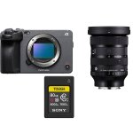 Sony fx3 a boîtier objectif sigma 24 - 70 mm f / 2. 8 dg dn ii art (sony e) sony 80gb tough cfexpress ... Sony fx3 a boîtier objectif sigma 24 - 70 mm f / 2. 8 dg dn ii art (sony e) sony 80gb tough cfexpress ...