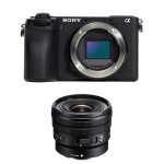 Sony hybride alpha 6700 noir + objectif sel e pz 10 - 20mm f / 4