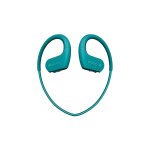 Sony nw - ws623l lecteur mp3 4 go avec casque sport sans fil bluetooth - bleu