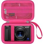 Sony zv - 1 / zv - 1f / zv - 1 ii carry case for digital camera, 4k video streaming camera hard travel ...