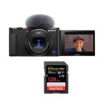 Sony zv - 1 caméra noir + sandisk 128 go extreme pro sdxc uhs - i u3 v30 170 mo Sony zv - 1 caméra noir + sandisk 128 go extreme pro sdxc uhs - i u3 v30 170 mo