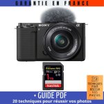 Sony zv - e10 + 16 - 50mm noir + 1 sandisk 1 tb extreme pro uhs - i sdxc 170 mb / s + guide pdf 20 techniques ... Sony zv - e10 + 16 - 50mm noir + 1 sandisk 1 tb extreme pro uhs - i sdxc 170 mb / s + guide pdf 20 techniques ...