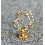 Soprano - bec de saxophone en diamant plaqué or, accessoire en bakélite, réinitialisation spécial, nouveau ... Soprano - bec de saxophone en diamant plaqué or, accessoire en bakélite, réinitialisation spécial, nouveau ...
