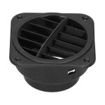 Sortie de bouche d'air chauffage de parking de voiture climatiseur tte de direction carr pices d'auto ...