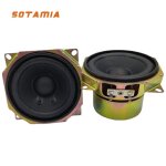 Sotamia - haut - parleur gamme complte audio 3 pouces, 4 ohm, 30w, hifi, bord de grille, bassin en papier, ...