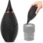 Souffleur  air  bouche courte soufflet poire soufflante pour le nettoyage des appareils photos et des ...
