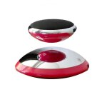 Soundair - enceinte bluetooth en lévitation design rouge rosé / miroir Soundair - enceinte bluetooth en lévitation design rouge rosé / miroir