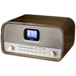 Soundmaster dab970br1 radio de table dab + , fm aux, bluetooth, cd, usb fonction de charge de la batterie, ...