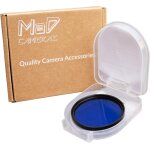 Sourcingmap filtre de correction pour objectif d'appareil photo 49 mm bleu