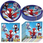 Spidey et ses amis extraordinaires ensemble de fournitures de f�te sur le th�me de l'anniversaire, 20 ...