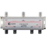 Splitter satellite 6 voies, partiteur d'antenne tv interne avec connecteur effe, r�partiteur d'antenne ...