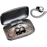 Sport sans fil casque bluetooth ecouteurs led power display charge box stro casque de basse avec couteurs ...